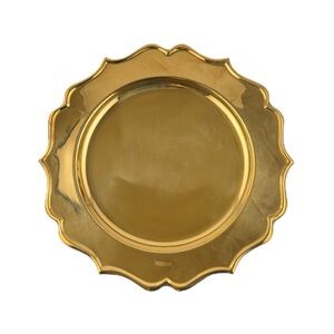 Set Brass Charger Plates
